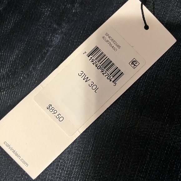 New With Tags Calvin Klein Jeans - Picture 4 of 11